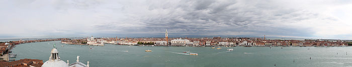 Vue d'ensemble de Venise