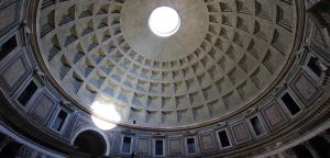 Dôme du Panthéon à Rome