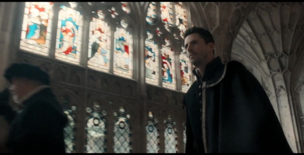 Matthew dans les couloirs de la Tour de Londres