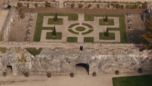 Vue panoramique des jardins de Sept-Tours